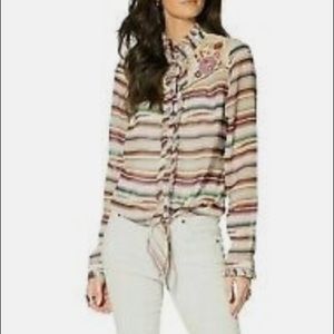 Santa Rita blouse from Double D Western; matching skirt sold separately